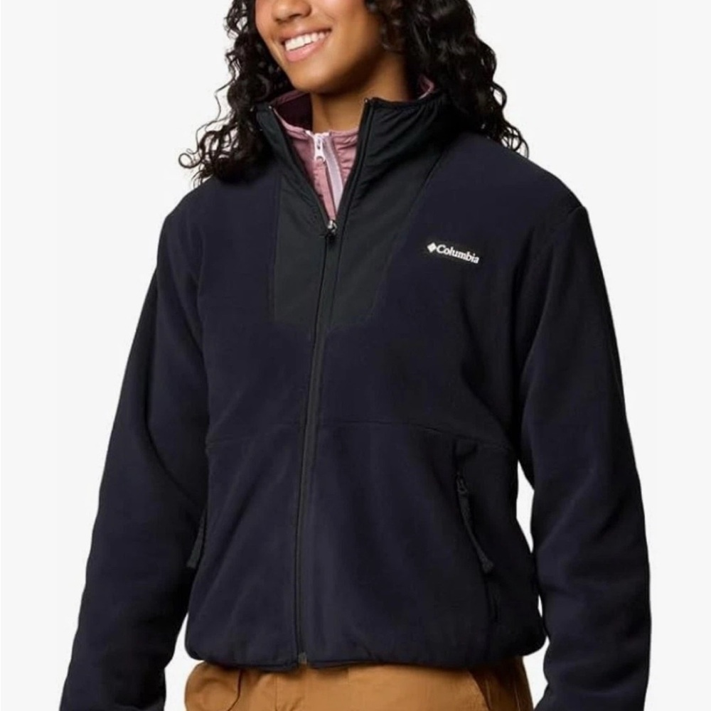 Columbia Women's Sequoia Grove Full Zip Fleece Black M